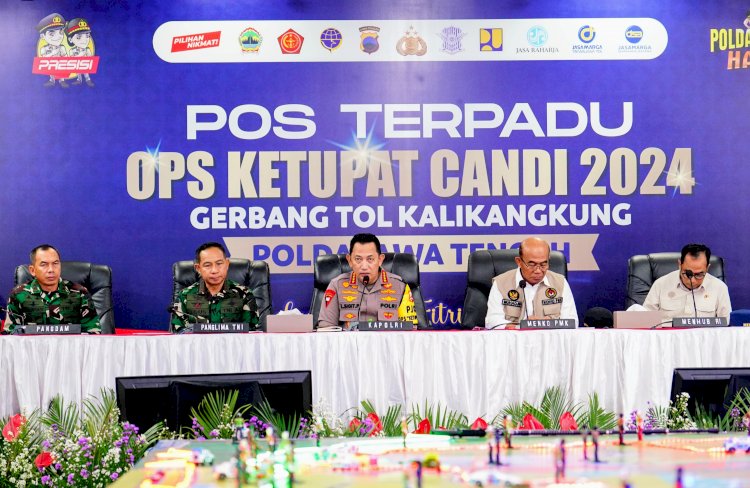 Tinjau Kalikangkung, Kapolri Sebut Ada 3 Hal Prioritas Kesiapan Mudik